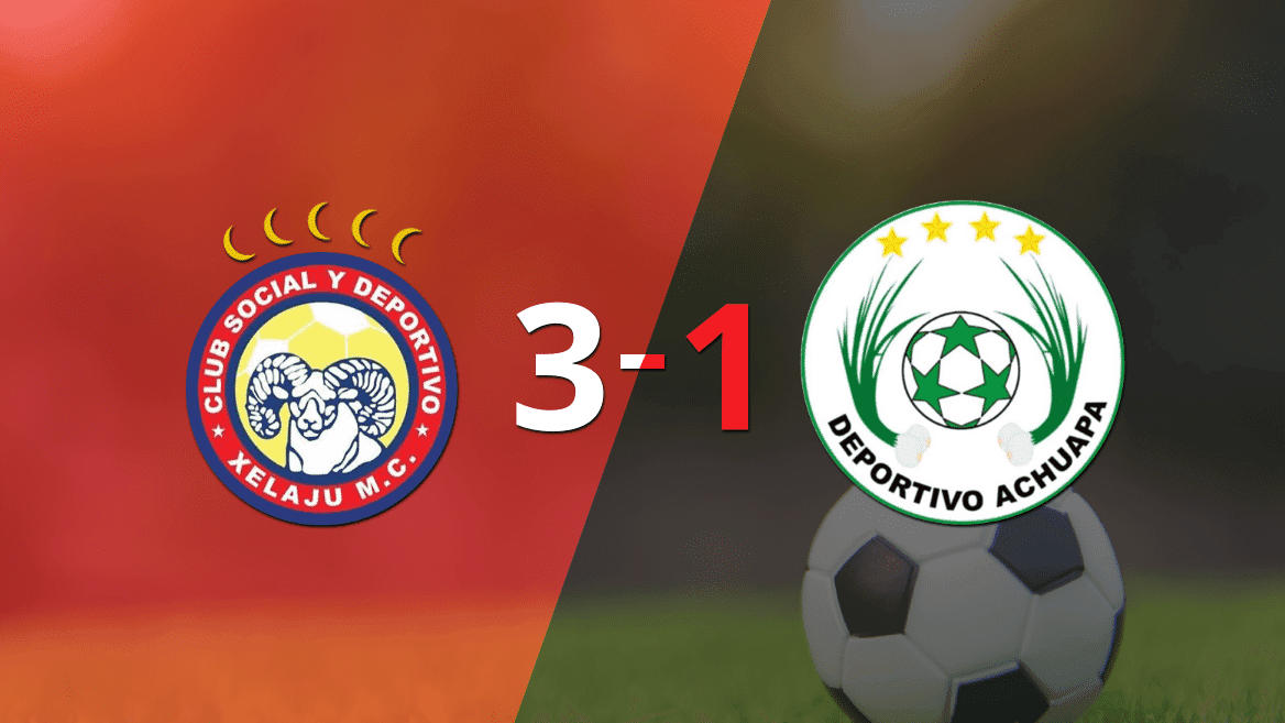 Xelajú venció a Achuapa en el duelo de ida