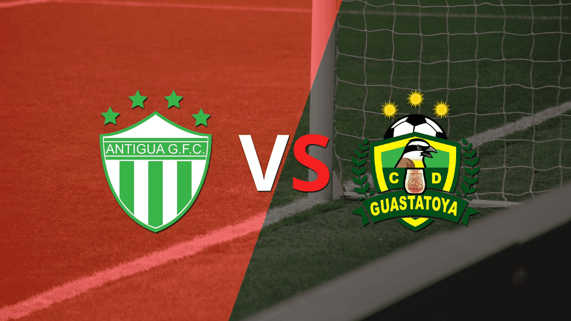 Se juega el segundo tiempo del empate en 0 entre Antigua GFC y Guastatoya