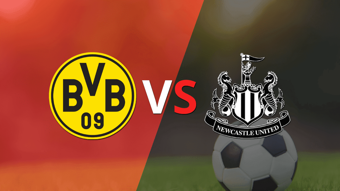 Borussia Dortmund le gana a 2 a 0 a Newcastle United