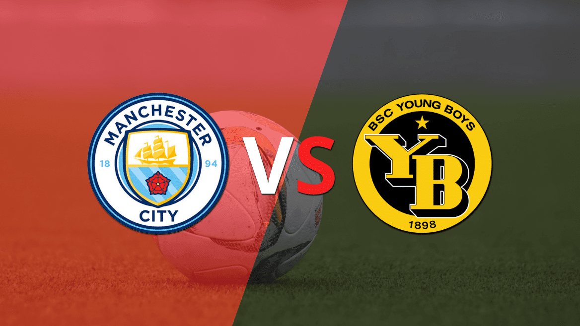 Manchester City busca mantener la ventaja ante Young Boys en la etapa complementaria