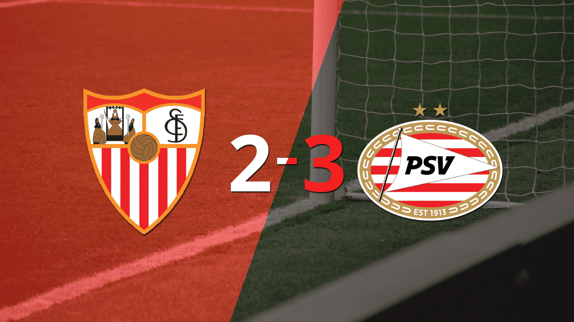 PSV venció con lo justo a Sevilla en su casa
