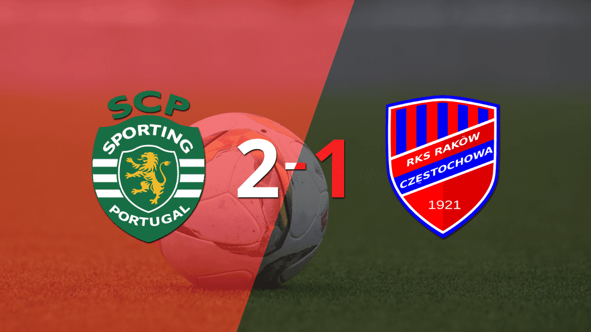 Pedro Gonçalves sentenció el triunfo de Sporting Lisboa ante Rakow Czestochowa con doblete