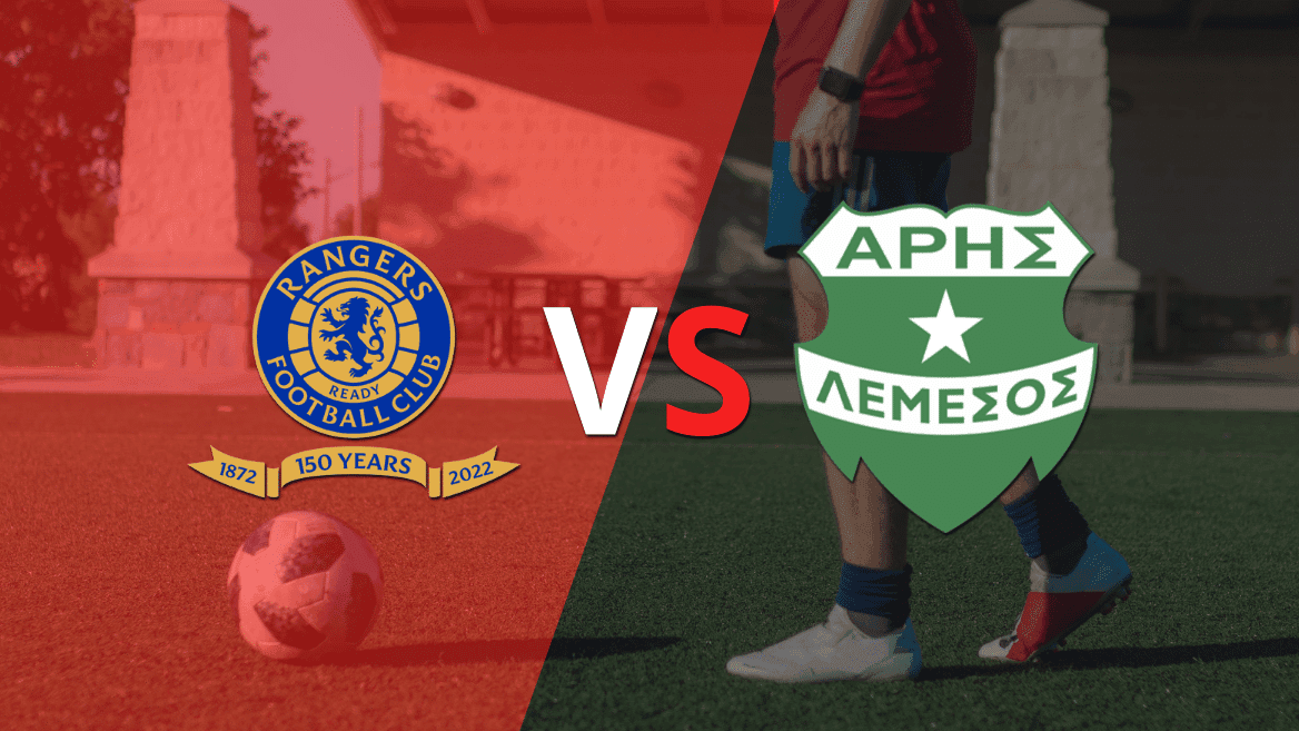 Rangers y Aris Limassol empatan en el estadio Ibrox Stadium