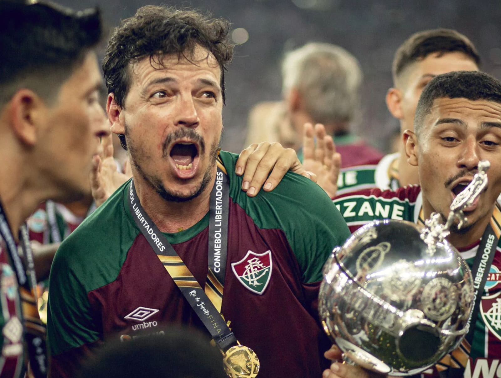 El seleccionador interino de Brasil, Fernando Diniz.