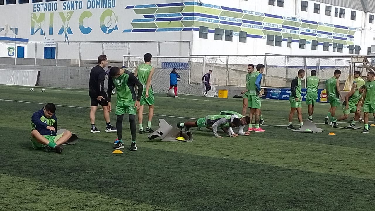 Deportivo Mixco regresó a los entrenamientos y reporta la baja de un jugador por lesión para el resto del Torneo Apertura 2023.