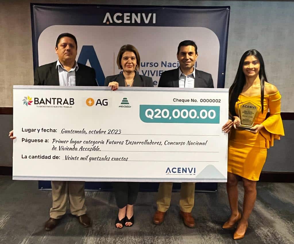 ACENVI anuncia ganadores del Concurso Nacional de la Vivienda Accesible 2023