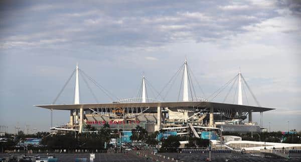 El estadio Hard Rock Stadium en Miami Gardens (EEUU) acogerá el partido inaugural de la Copa América EFE/EPA/JOHN G. MABANGLO