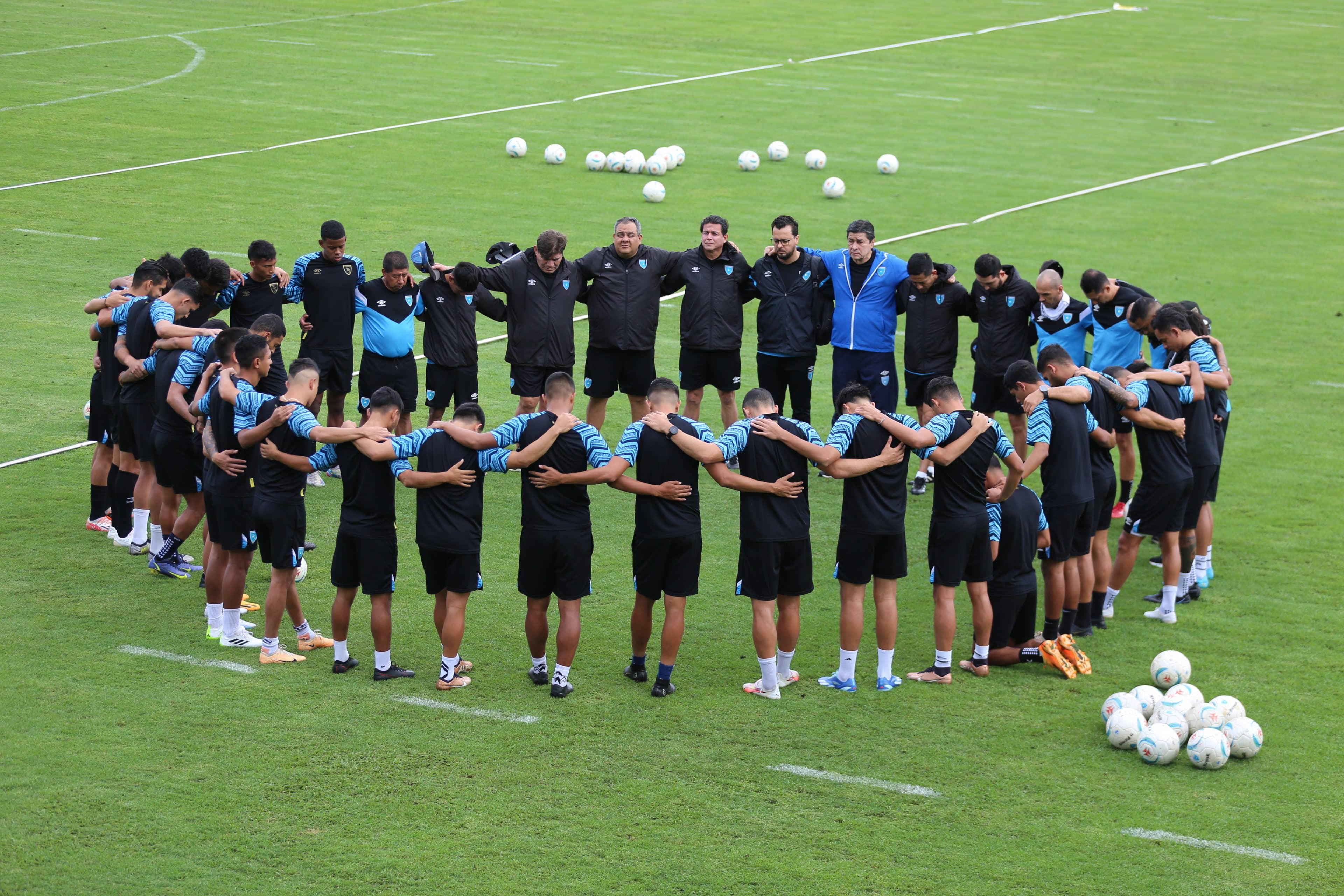 Selección de Guatemala sigue trabajando pensando en Jamaica