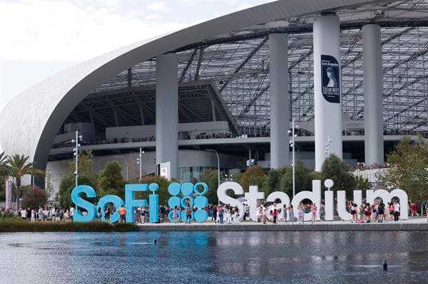 El SoFi Stadium. Será una de las sedes de la Copa América 2024 EFE/EPA/CAROLINE BREHMAN