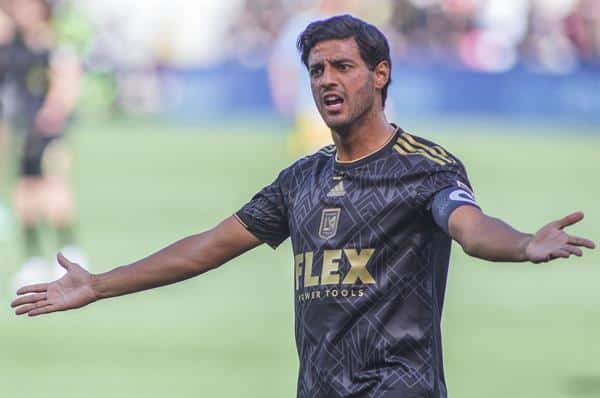 MLS El jugador mexicano Carlos Vela, de Los Angeles Football Club, en una fotografía de archivo. EFE/ Javier Rojas