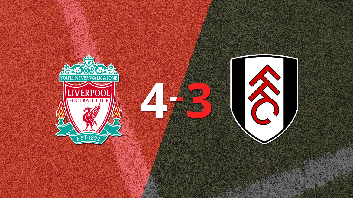 Trent Alexander-Arnold anota doblete en la victoria por 4 a 3 de Liverpool sobre Fulham