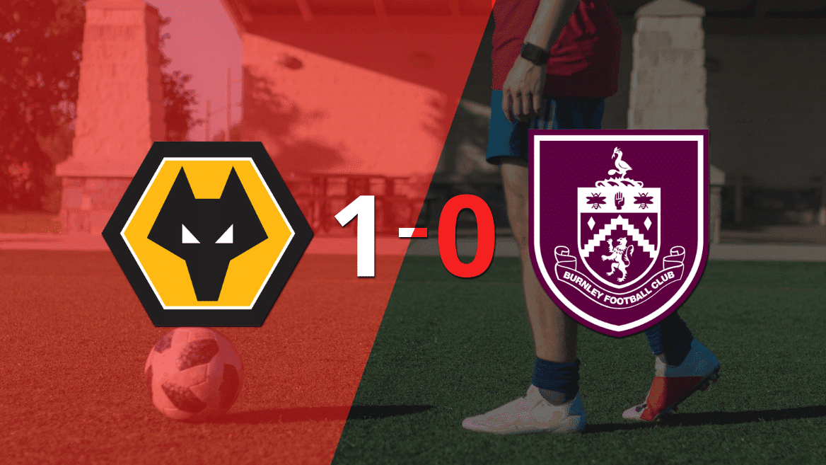 Burnley no pudo en su visita a Wolverhampton y cayó 1-0