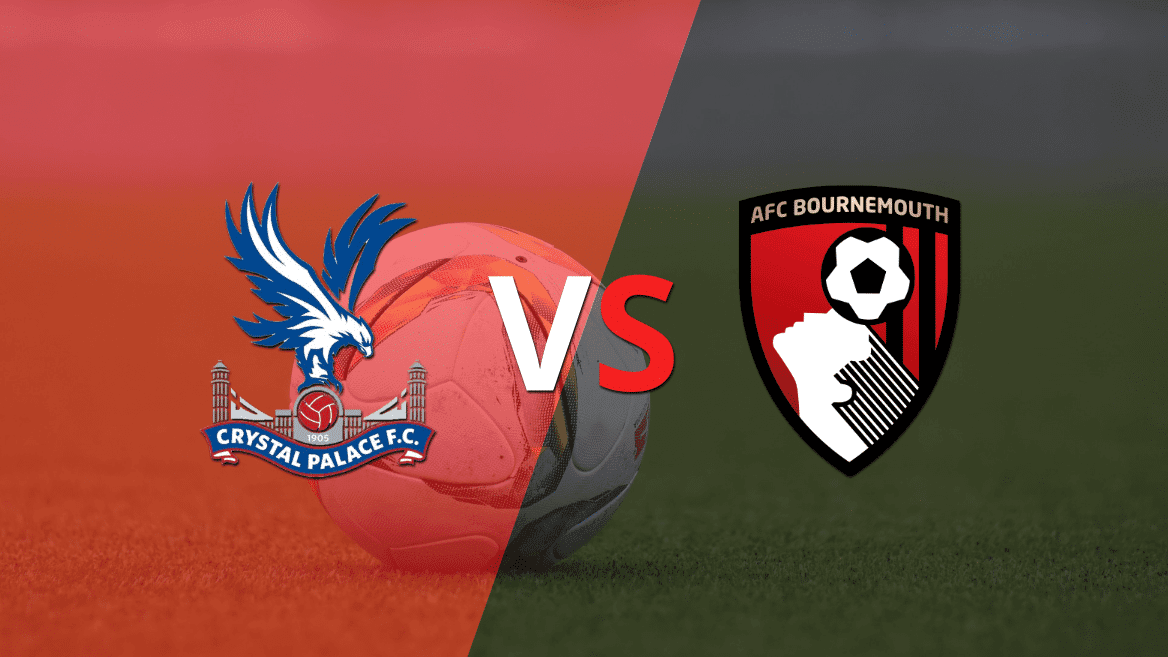 Bournemouth avanza en el marcador 2-0 sobre Crystal Palace