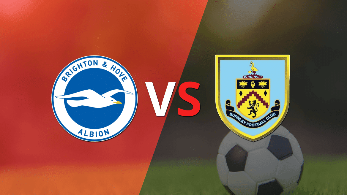 Brighton and Hove consiguió el empate ante Burnley