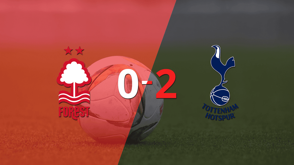 Victoria de 2-0 en la visita de Tottenham a Nottingham Forest