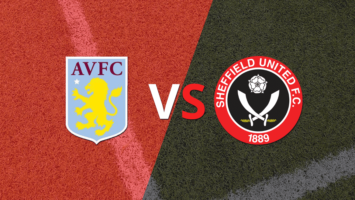 Sheffield United vence parcialmente 1-0 a Aston Villa