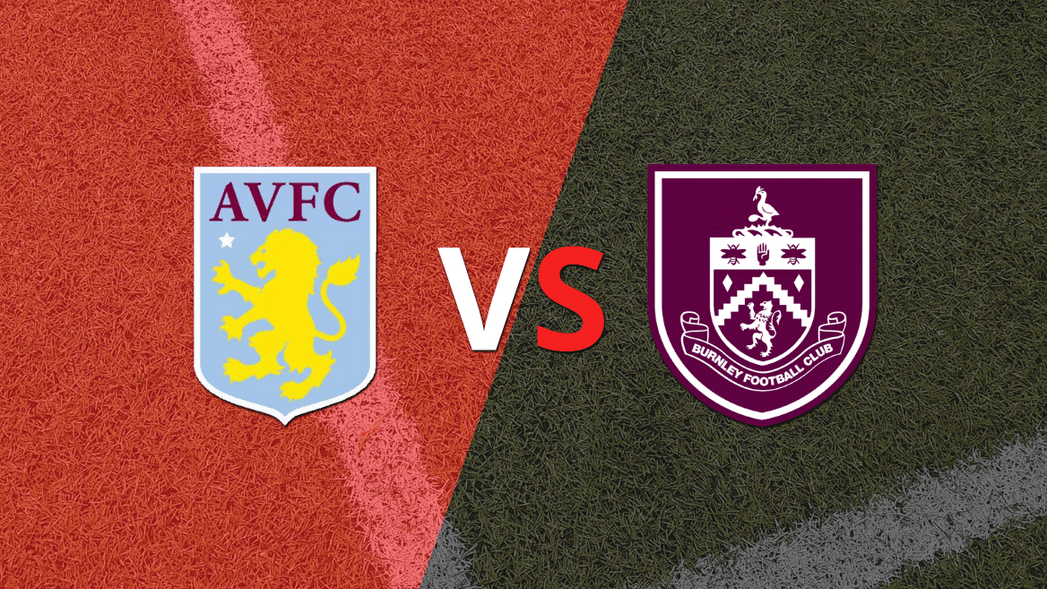 Aston Villa pudo desempatar y vencer a Burnley