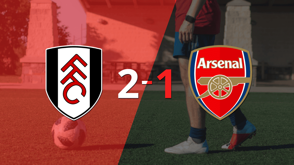Fulham le ganó a Arsenal en su casa por 2-1