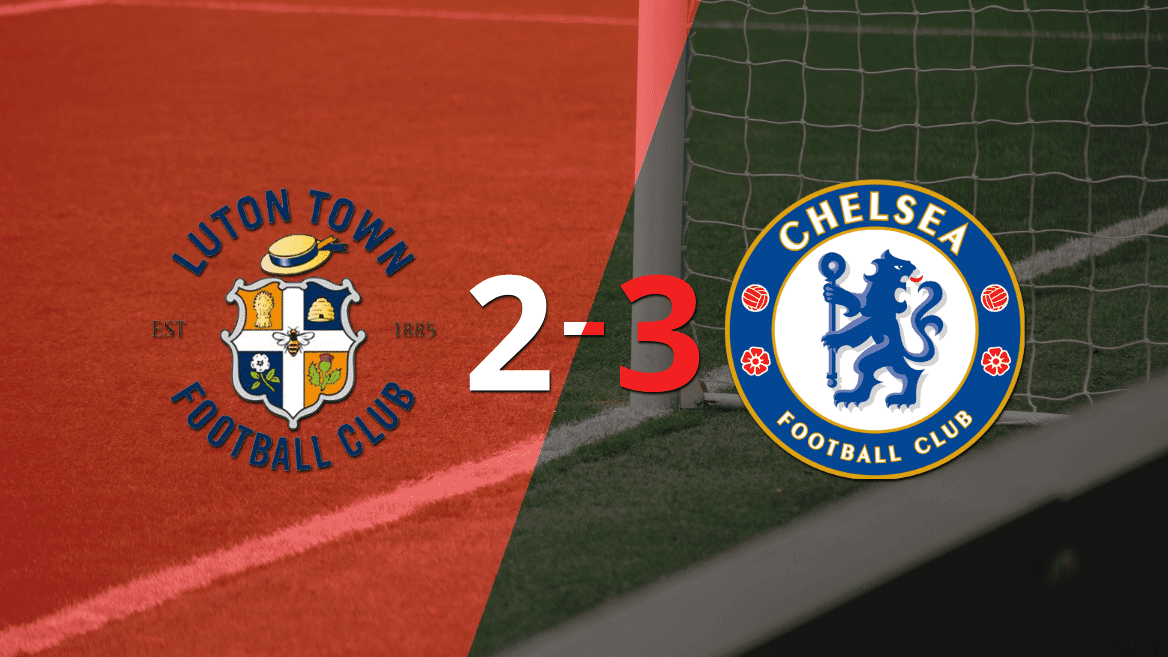 Chelsea gana 3-2 a Luton Town con doblete de Cole Palmer