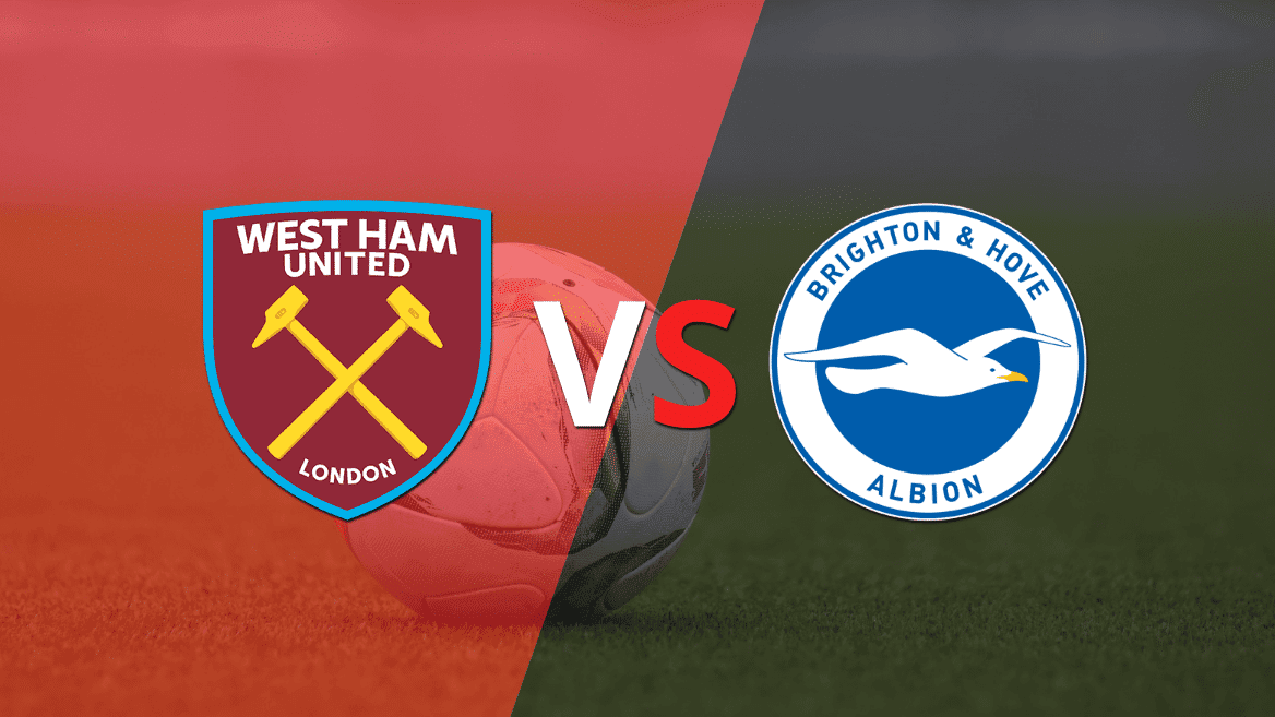 ¡Arranca el segundo tiempo! West Ham United y Brighton and Hove empatan sin goles
