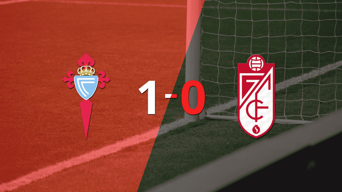 Celta aprovechó su localía y venció a Granada