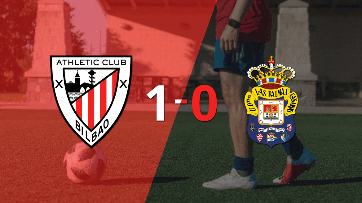 UD Las Palmas no pudo en su visita a Athletic Bilbao y cayó 1-0