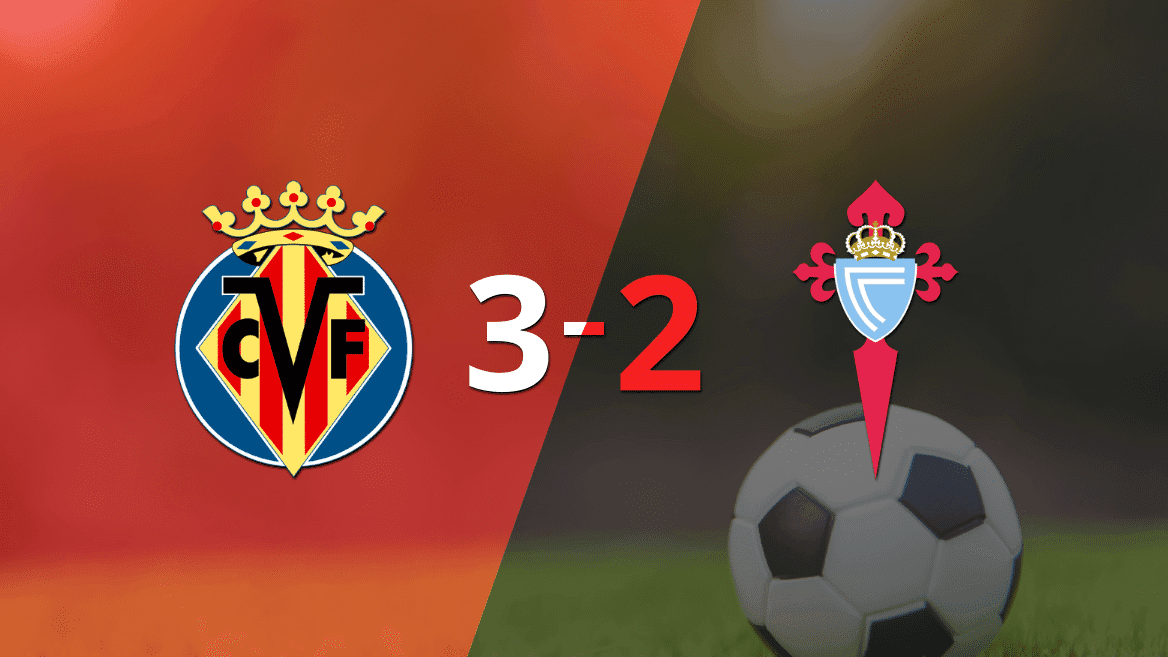 Partido de muchos goles y triunfo de Villarreal sobre Celta