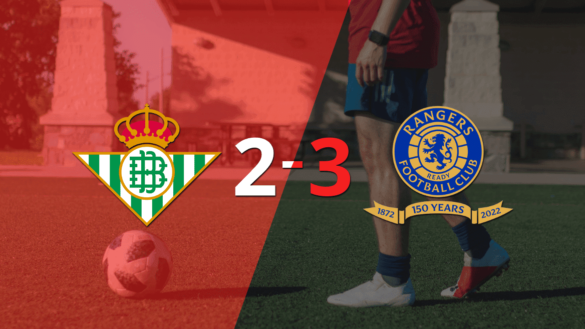 Muchas emociones en el triunfo de Rangers sobre Betis