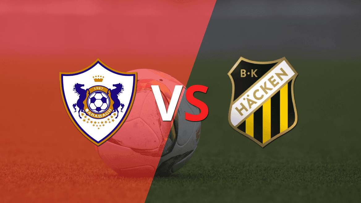 Qarabag busca mantener la ventaja ante BK Hacken en la etapa complementaria
