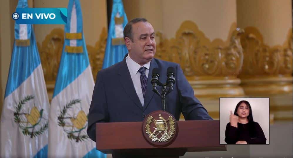 Transición: ¿Cuál fue el mensaje de Alejandro Giammattei al presentar el informe?