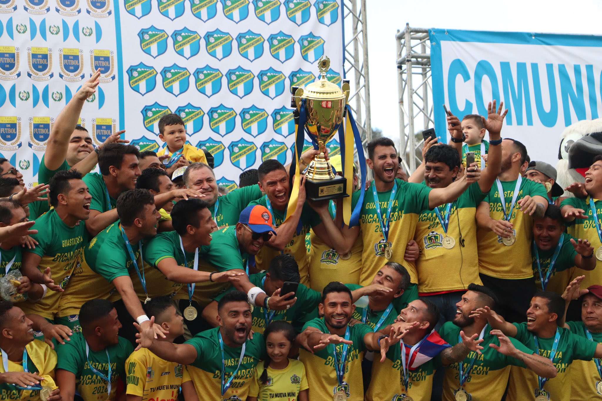 Guastatoya Bicampeón apertura 2018