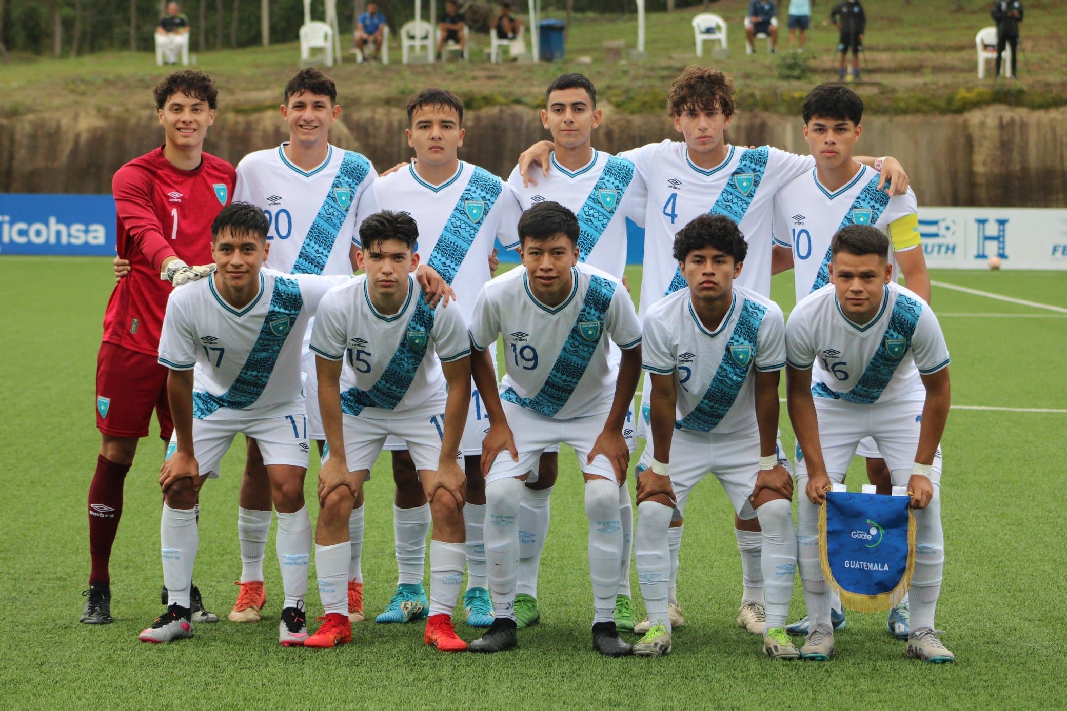 Selección Sub20 cierra con derrota campamento en Honduras