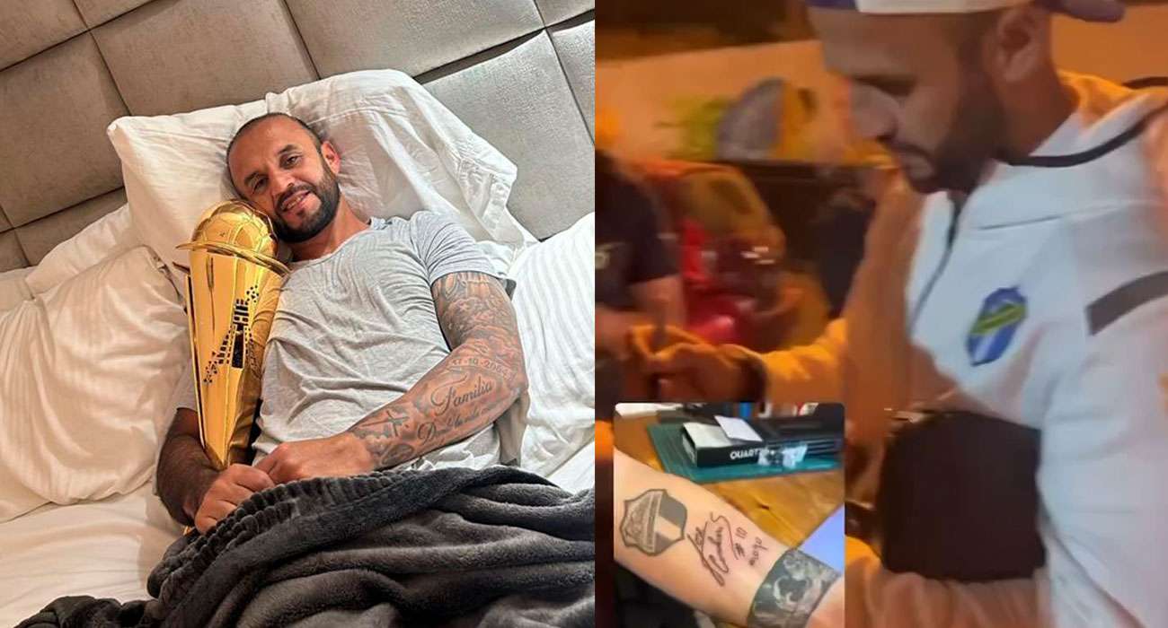 EN VIDEO | "Tiktokero" se tatuó el autógrafo del Moyo Contreras luego de ser campeón