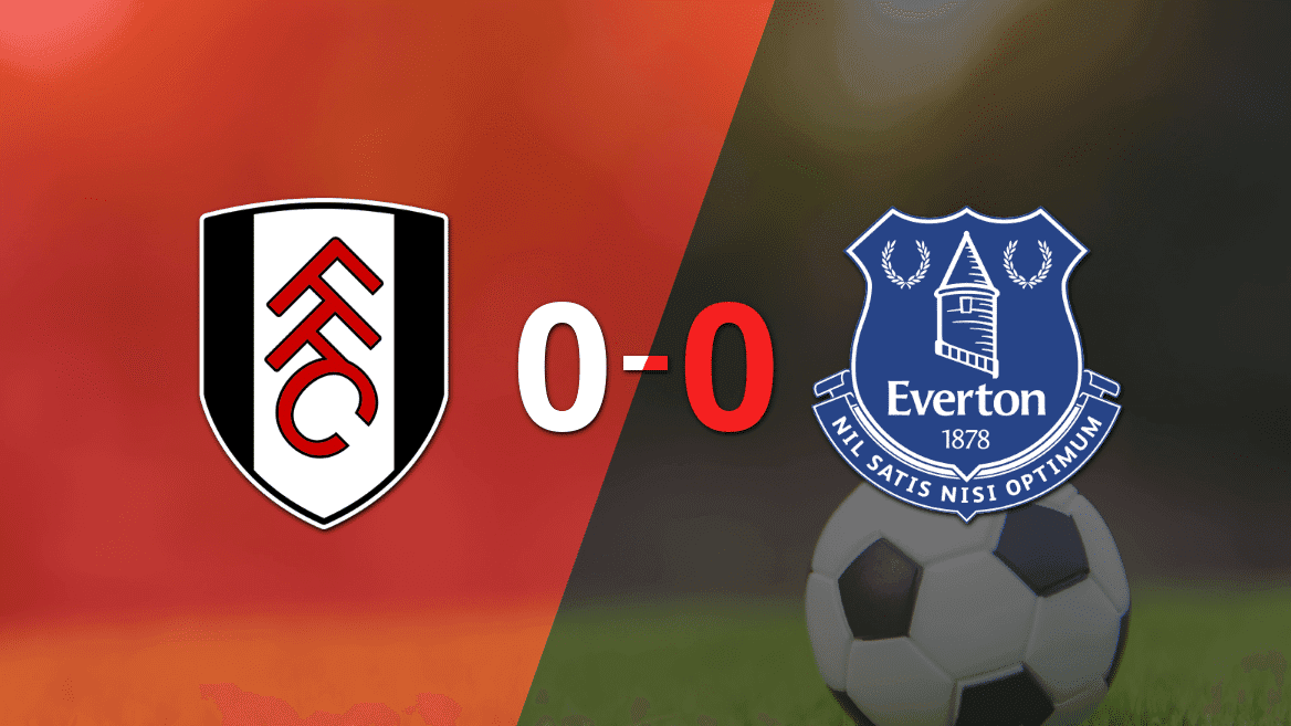 Fulham y Everton empataron sin goles