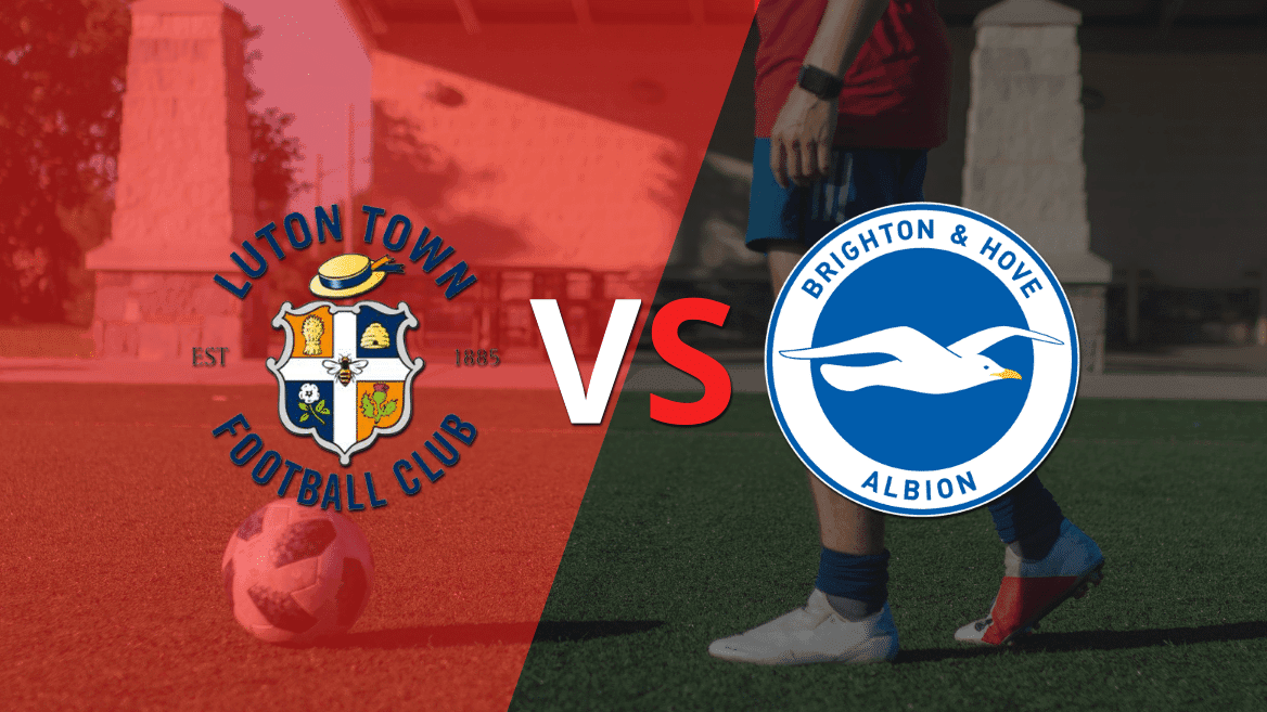 Por la fecha 22 se enfrentarán Luton Town y Brighton and Hove