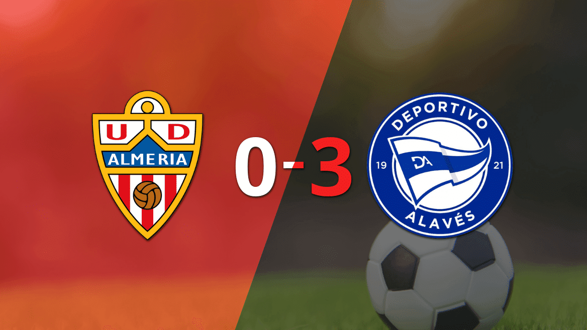 Samu Omorodion impulsó la victoria de Alavés frente a Almería con dos goles