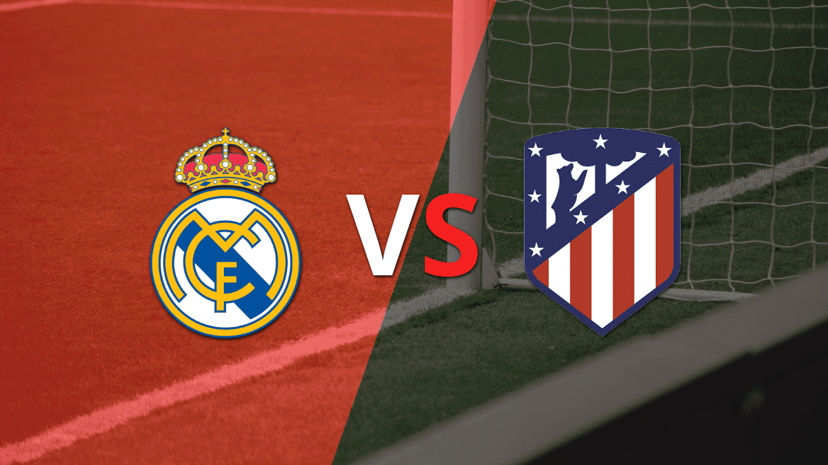 Arranca el complemento con victoria parcial de Real Madrid por 1-0