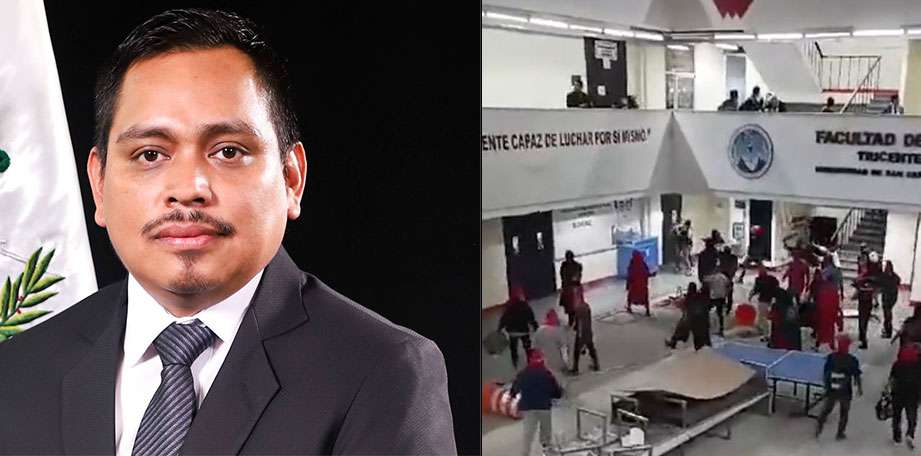 Diputado José Chic: "El CSU debería de destituir a quien dirige la seguridad en la USAC"