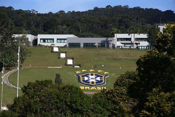 Vista general de un centro de entrenamientos de la Confederación Brasileña de Fútbol (CBF), en una fotografía de archivo visitada por FIFA. EFE/Marcelo Sayão