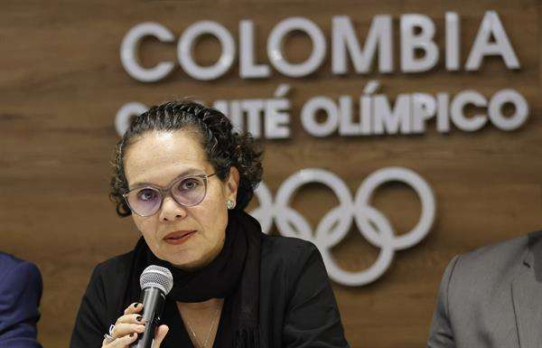 La ministra de Colombia del Deporte, Astrid Bibiana Rodríguez, en una fotografía de archivo. EFE/Mauricio Dueñas Castañeda
