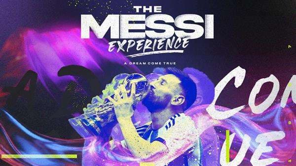 Cartel promocional de la exposición interactiva e inmersiva 'The Messi Experience'. EFE/The Messi Experience