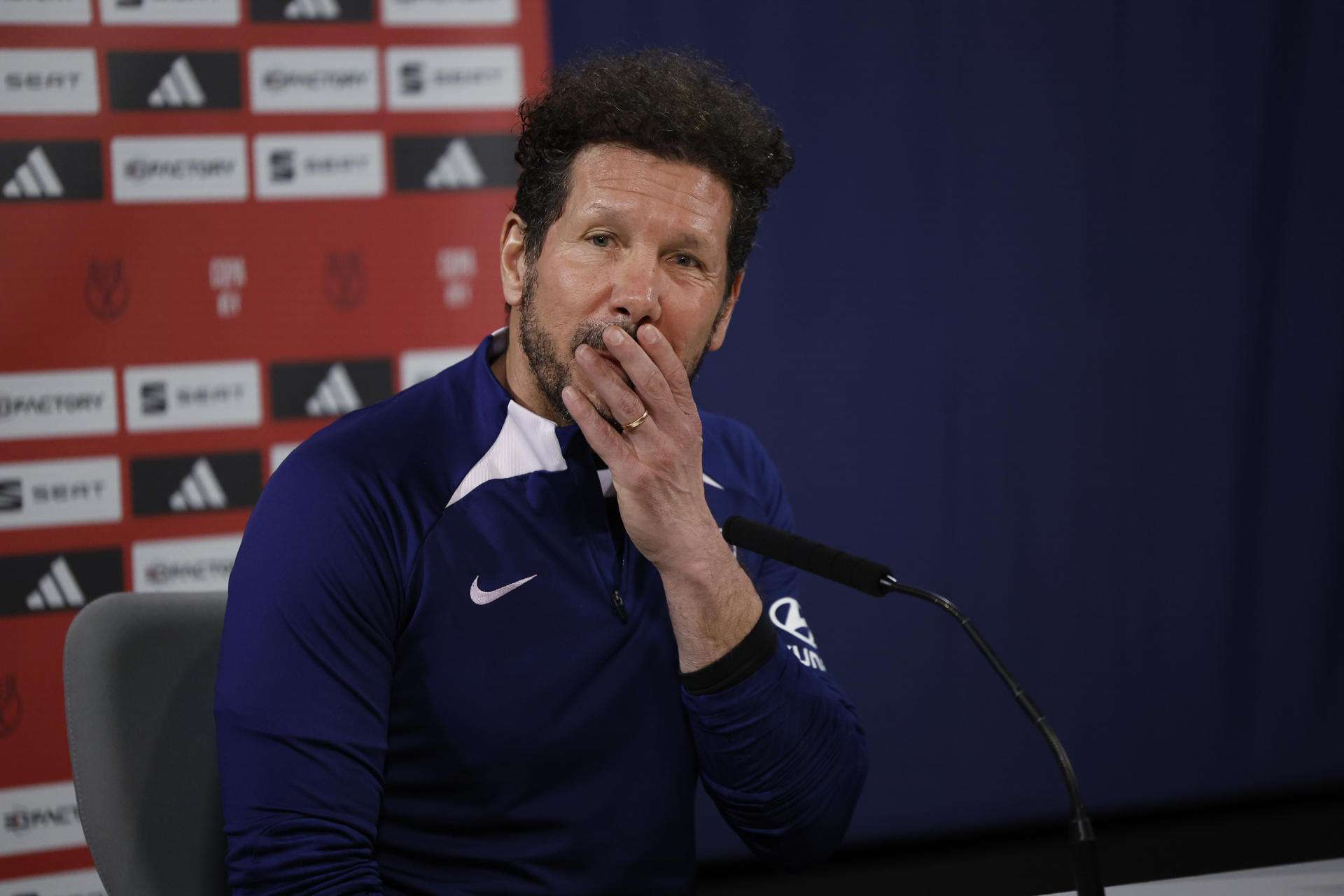 Simeone: "Los Williams son muy buenos, me imagino a los dos en el campo"