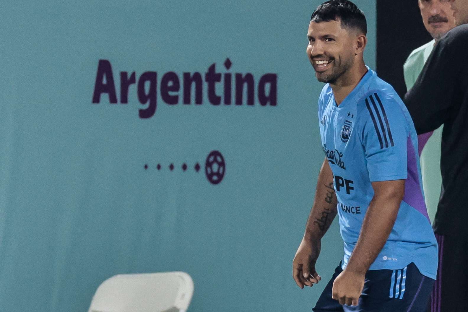 El exfutbolista Sergio "Kun" Agüero, en una fotografía de archivo. EFE/ Juan Ignacio Roncoroni