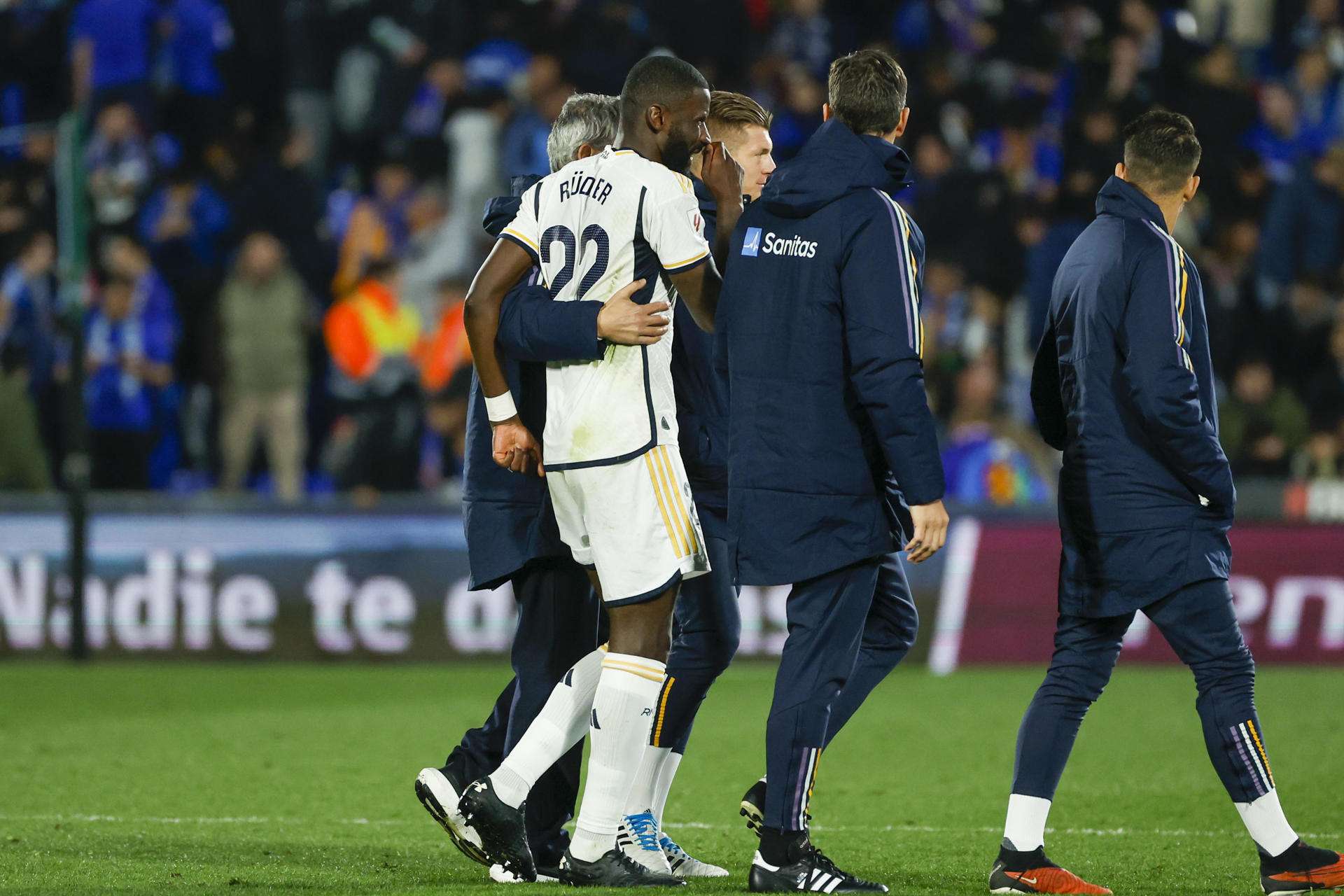 Rüdiger es la mala noticia con el Real Madrid