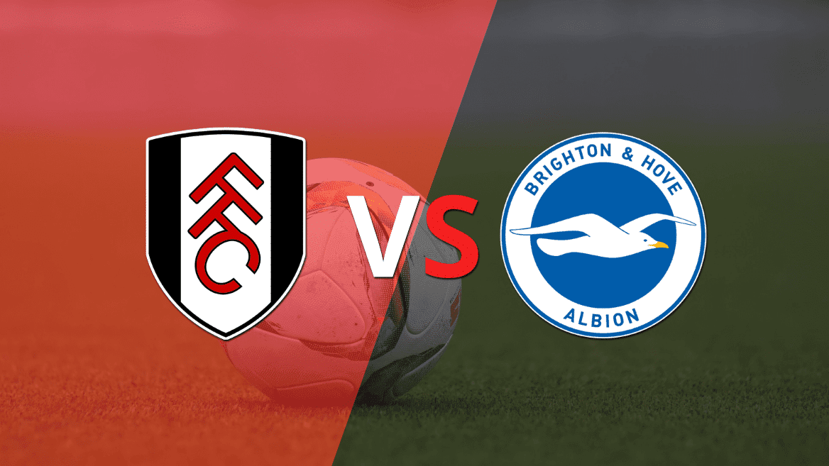 Contundente triunfo parcial de Fulham sobre Brighton and Hove