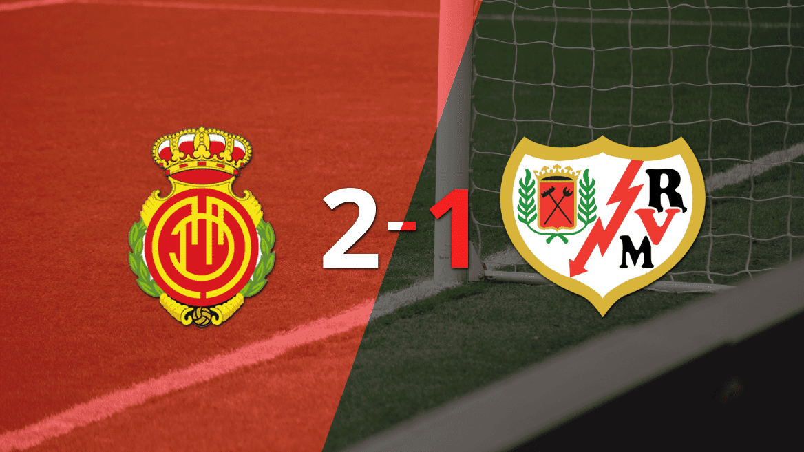 Victoria de Mallorca sobre Rayo Vallecano por 2-1