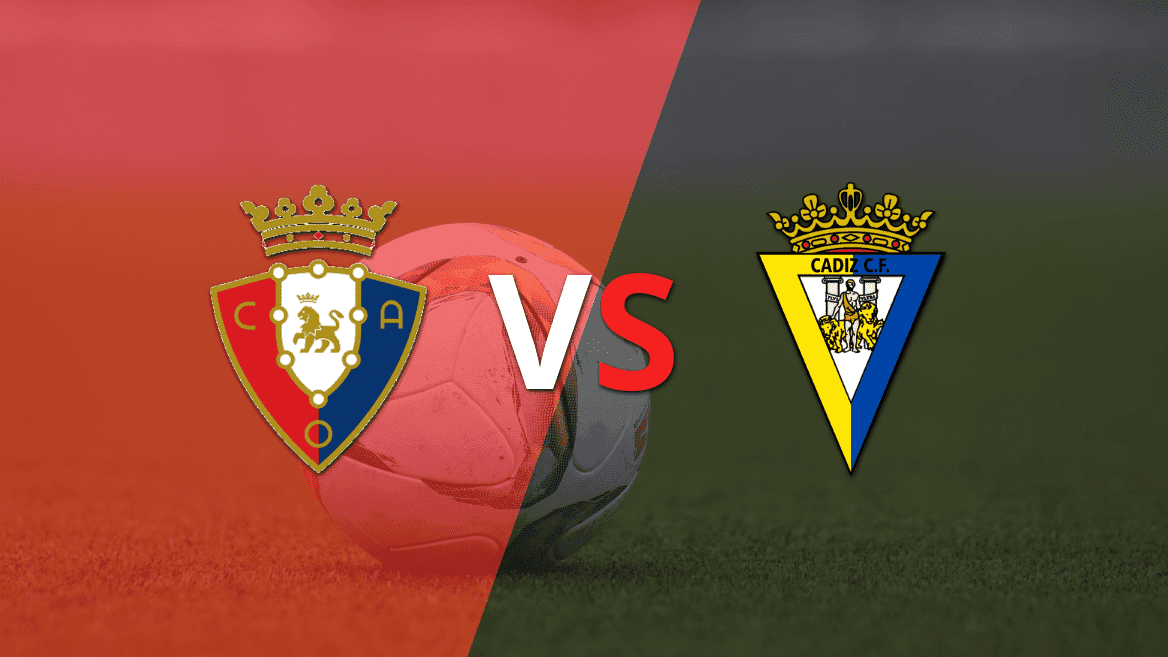 Cádiz visita a Osasuna por la fecha 25