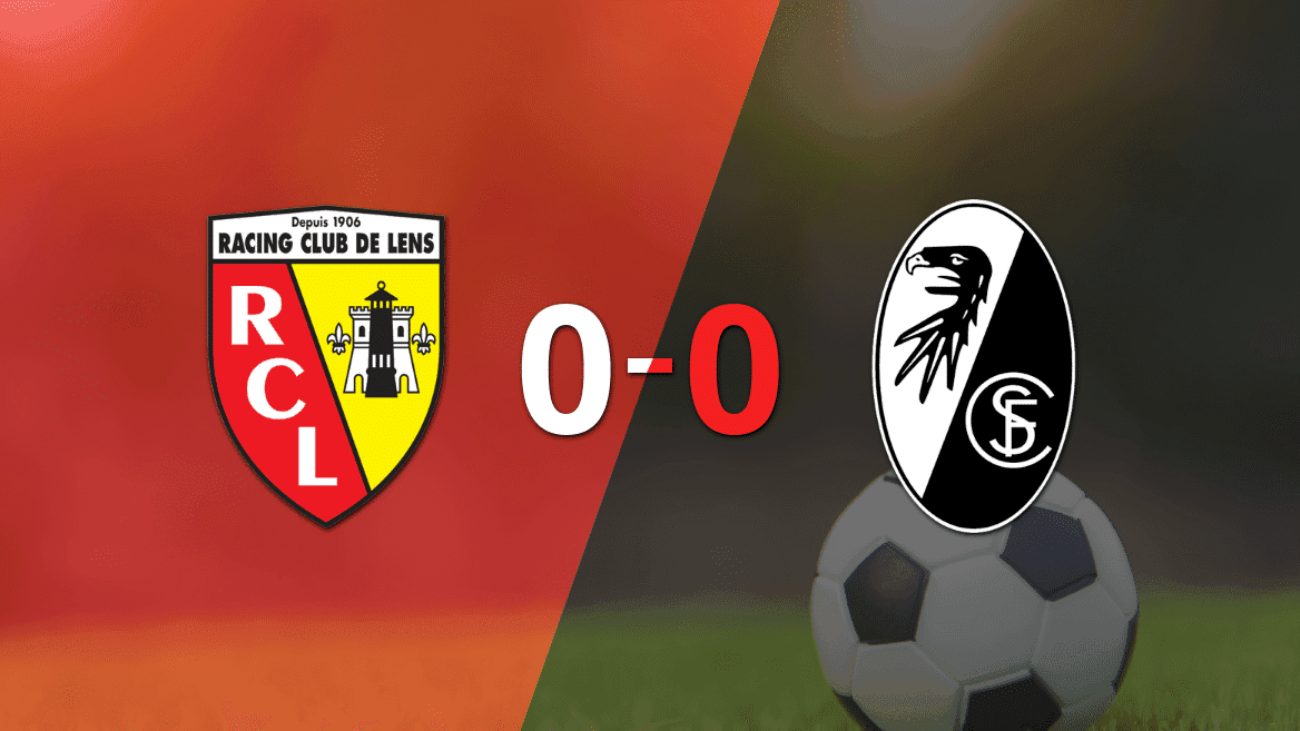 Lens y Friburgo empatan 0 a 0 y la llave queda abierta