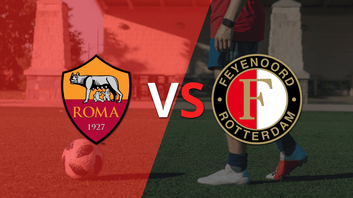 Roma logró igualar el marcador ante Feyenoord