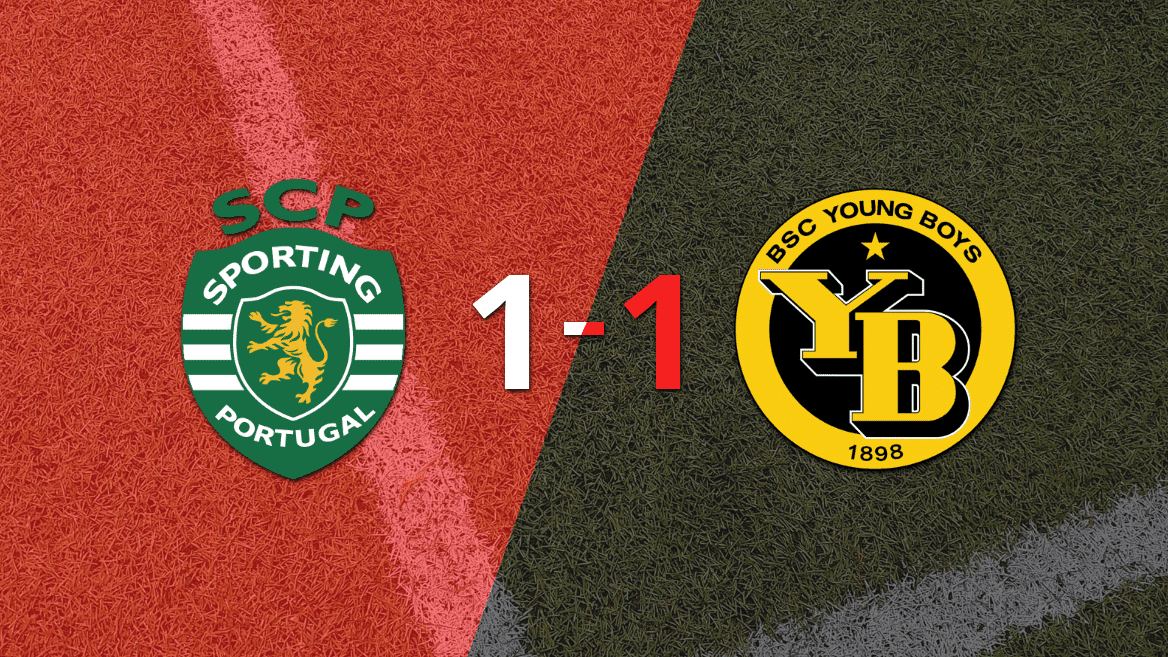 A pesar de empatar ante Young Boys, Sporting Lisboa pasa a Octavos de final
